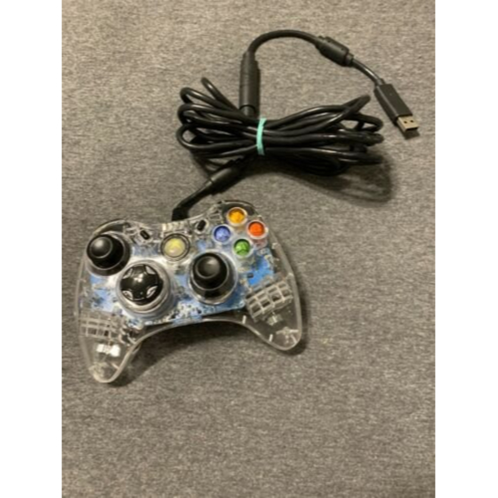 Clear PDP Afterglow Wired Microsoft XBOX 360 Controller PL-3702